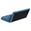 Matelas et canapé-lit pliant en mousse à trois volets avec coussins, gris-62998486