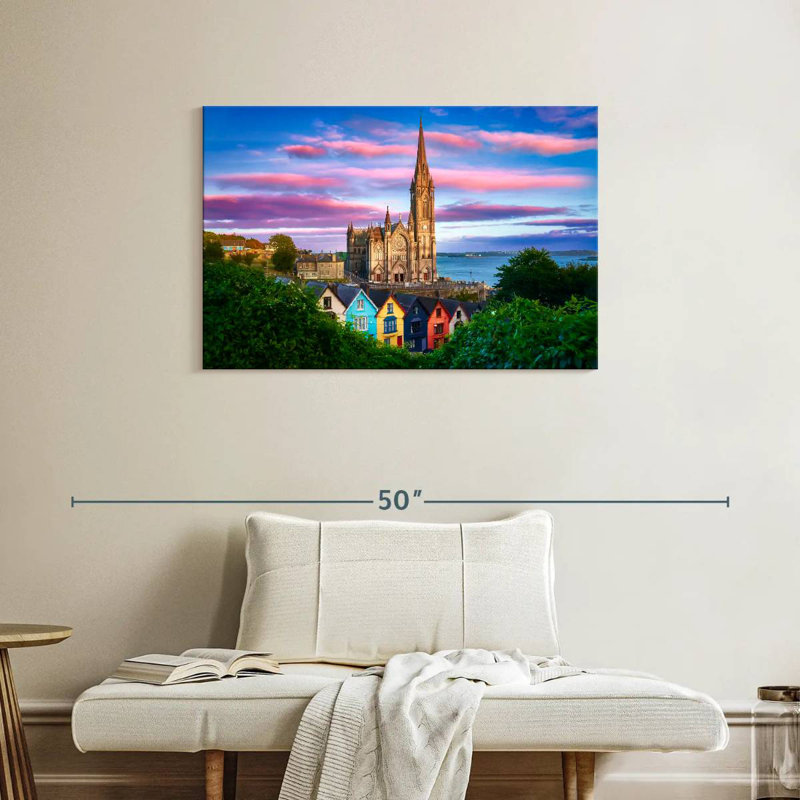 Adella Cobh Cathedral, 24" H x 36" W