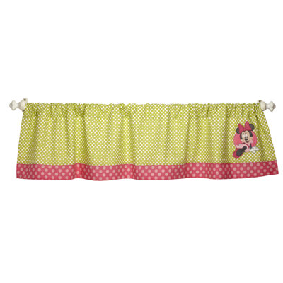Minnie Petals Perfect Tailored Window Valance