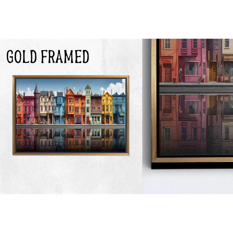 «Vibrant Urban», reproduction d'art sur toile, paysage urbain moderne, 1P, 63,1 po de hauteur x 114,2 po de largeur
