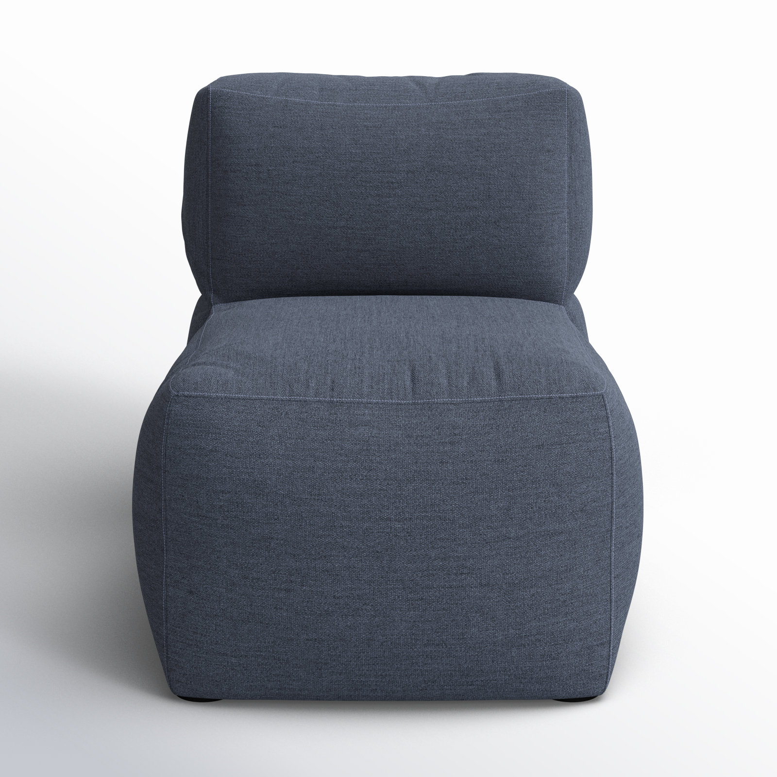Sunbrella Outdoor Solid Modular Seating, Blue