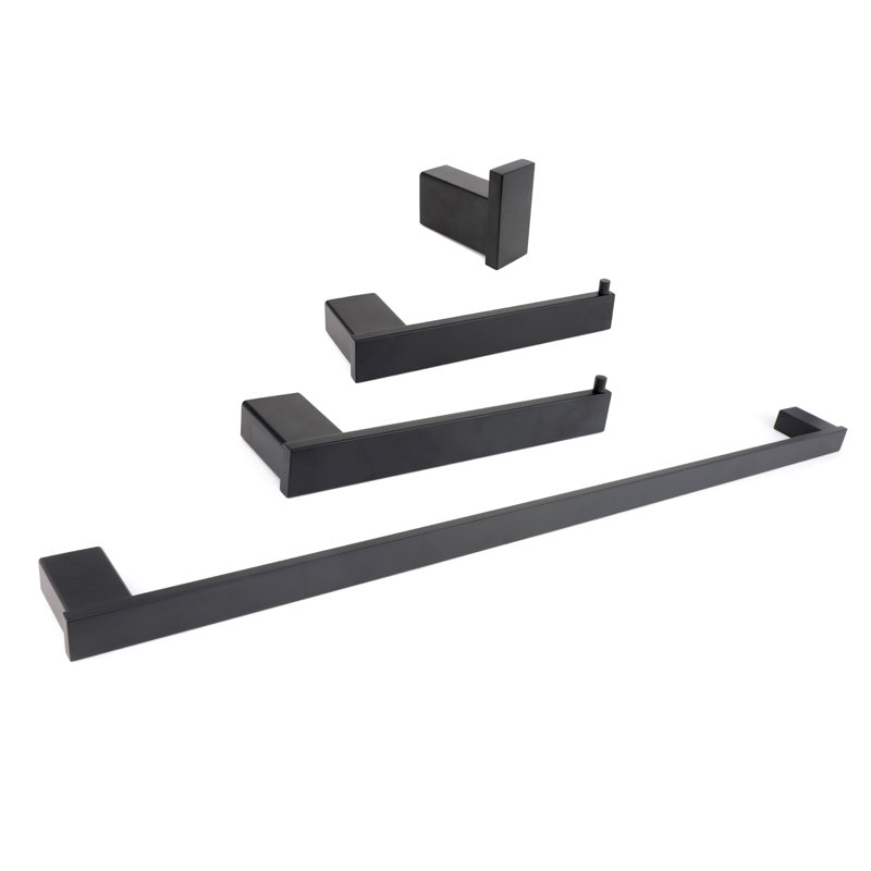 Florence 4 - Piece Bathroom Hardware Set
