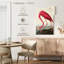 Flamant américain sur toile-573370748