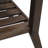 Arees Solid Wood End Table with Slatted Bottom Shelf