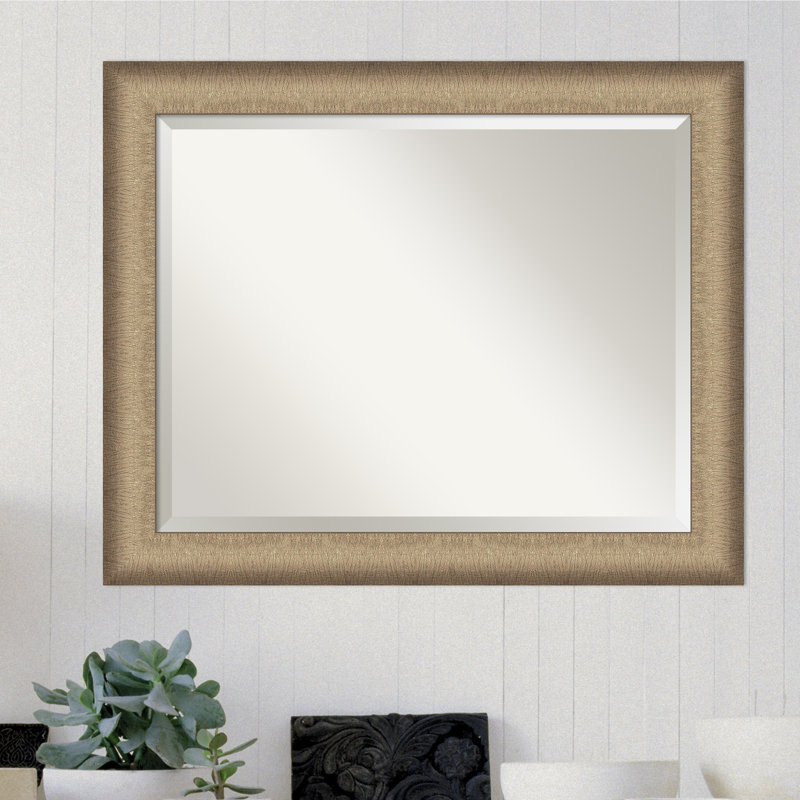 Miroir mural biseauté Gidja, 27 po x 33 po