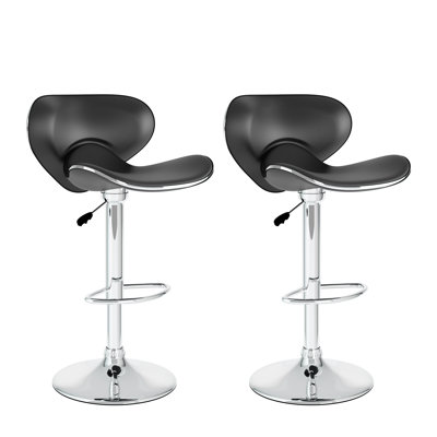 Tabouret de bar pivotant à hauteur réglable Abdusbasiyr