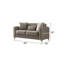 Causeuse convertible en tissu de velours Melody