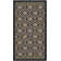 Arneshia Geometric Black/Brown Indoor/Outdoor Area Rug