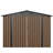 8 ft. W x 6 ft. D Galvanized Steel Storage Shed-100556271