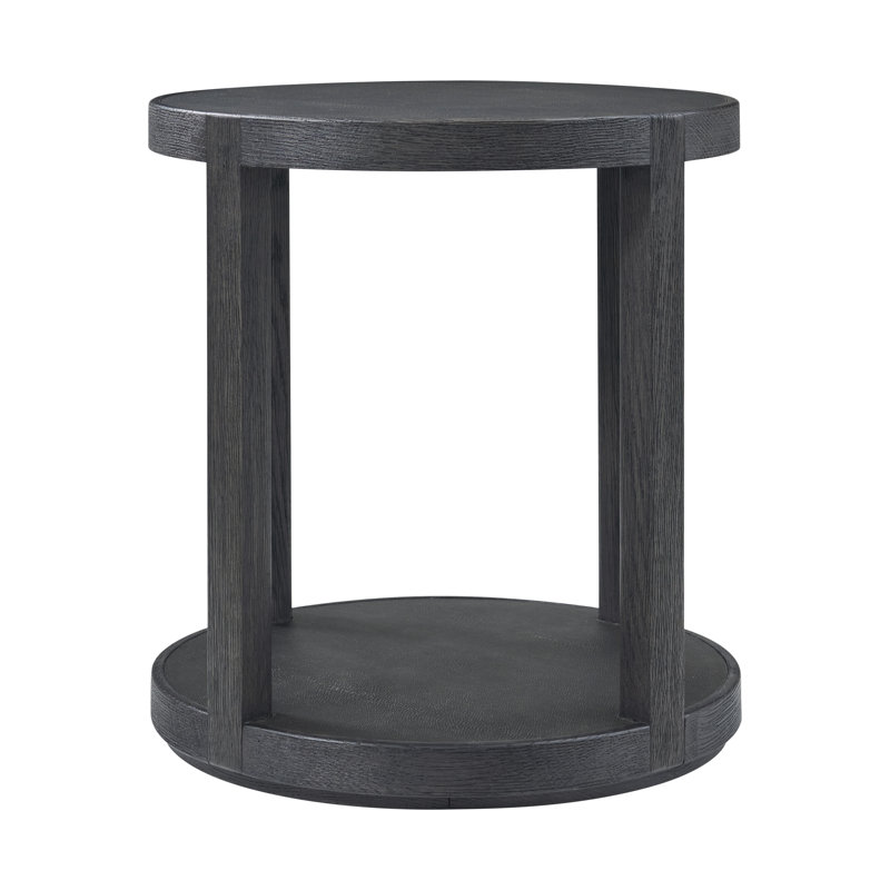 Maxwell End Table, Obsidian