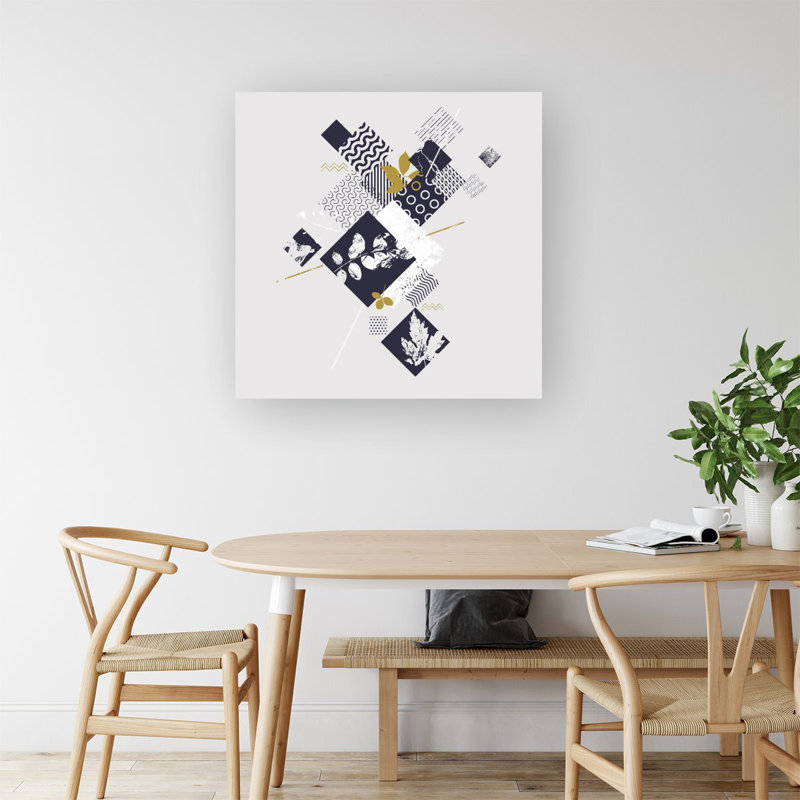Abstract Botanical - Wrapped Canvas Print