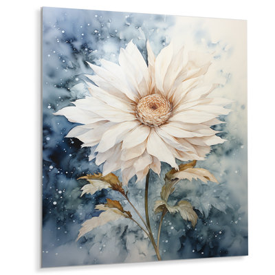 " Dandelion Whimsical Dandelion Pointillism I "