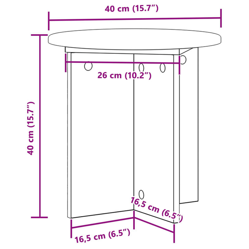 Plant Stand - Set of 2, Black