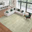 Tapis lavable à rayures rétro antidérapant (beige)-490636257-471381060