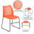 Oliverson 661 lb. Capacity Stack Chair with Air-Vent Back and Powder Coated Sled Base-749731567