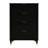 4 DRAWERS CHEST IN BLACK-74904148