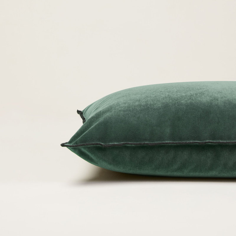 Rectangular Scatter Cushion, 40cm H x 60cm W, Green