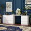 Bureau de coiffeuse avec 9 tiroirs Brance