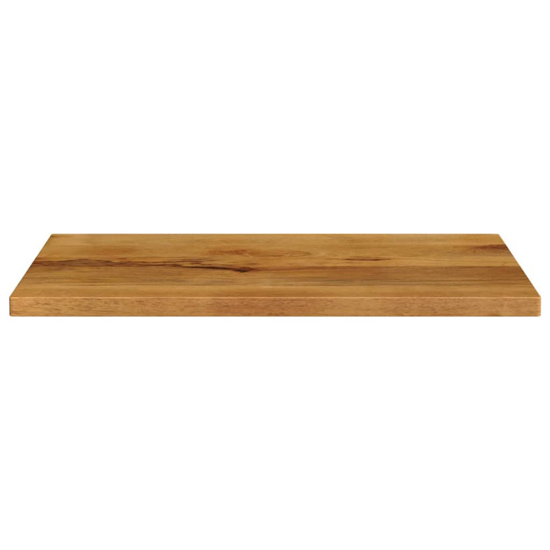 Table Top Solid Wood Mango, Oak, 3.8cm H x 80cm W x 70cm D