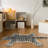 Harjo Tiger Shaped White And Black Accent Rug-1032229119