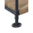 Hankey Etagere Bookcase in Oak and Sandy Black-181661124
