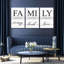 «Crazy Loud Love Family» - Toile tendue 3 pièces-1243849011