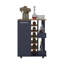 Chariot-bar H 32,3 po, 1 porte, 10 tablettes