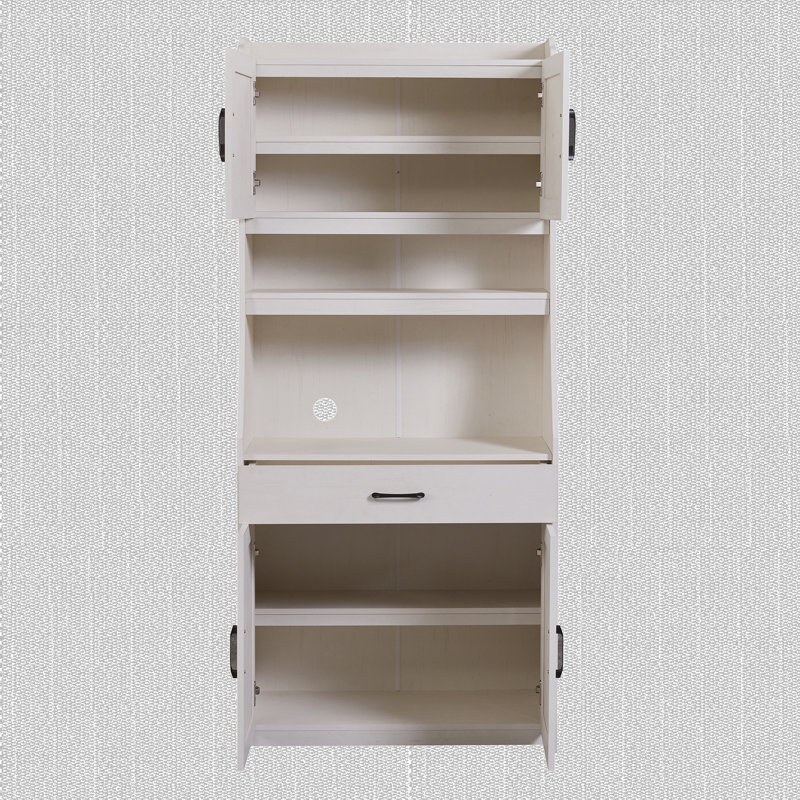 71.3'' Kitchen Pantry, Antique White