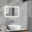 Selfridge Glass Flat Vanity Mirror