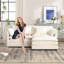 Aidon 2 Seater Chenille Sofa-1686542247