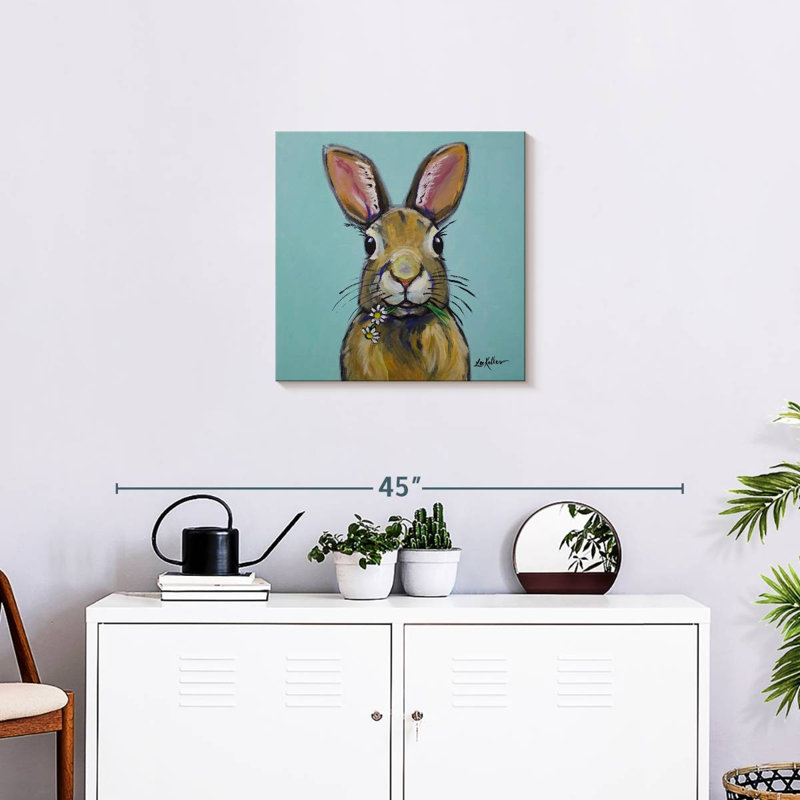 Brampt Rabbit Meadow, 20" H x 20" W