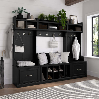 Kierra Hall Tree with Bench and Shoe Storage