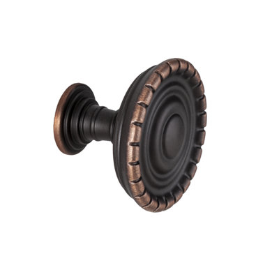 Charlotte 1-1/4" Diameter Oil Rubbed Bronze Round Cabinet Knob