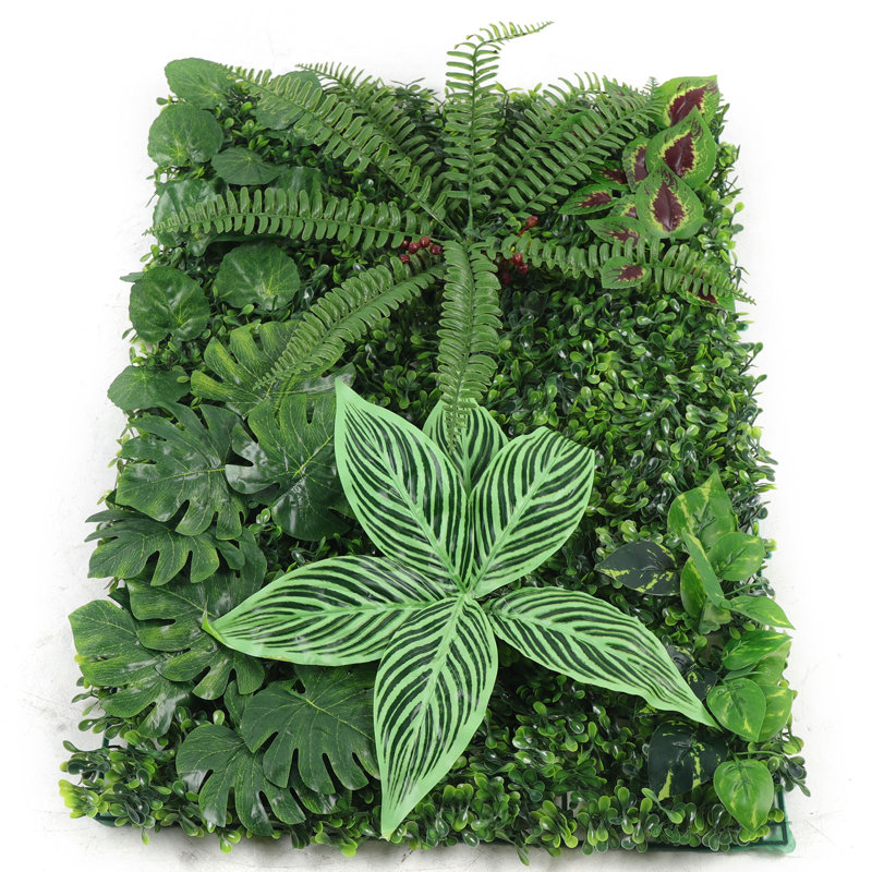 12 pièces plantes vivantes artificielles murales