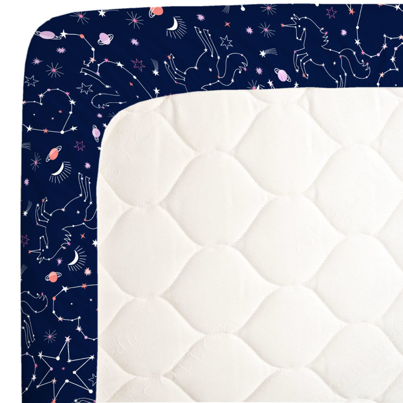Drap-housse pour lit de bébé Nojo Marinette