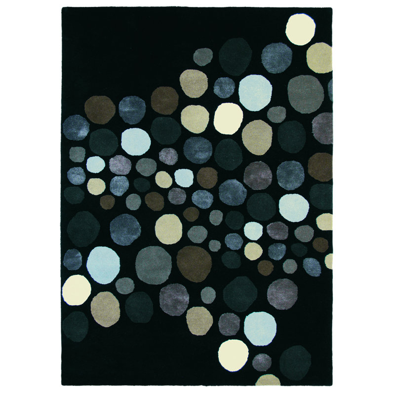 Estella Abstract Wool Hand Woven Area Rug, Rectangle 140 x 200cm