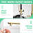 Commercial Brushed Gold Kitchen Sink Faucet With Pull Down , Quick And Easy Installation, Stable Water Supply Modern In Gold, Single Handle For Mixing Water, 360 Degree Swivel Arm