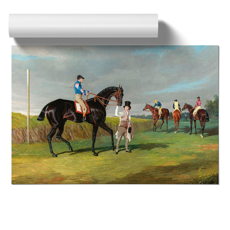 The Doncaster Gold Cup by John Frederick Herring - Frameless Print, 42cm H x 59cm W x 0.1cm D