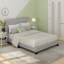 Lit plateforme tapissier Kamarria-474714158