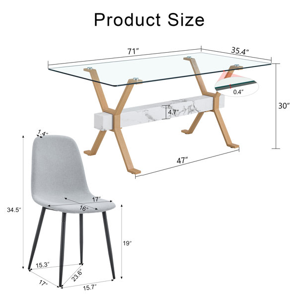 Dimensions du produit