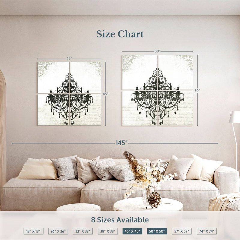 Senne Black Chandelier II