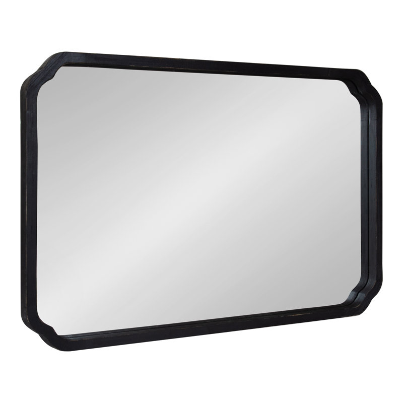 Vannessa Mirror, 36" x 24", Black