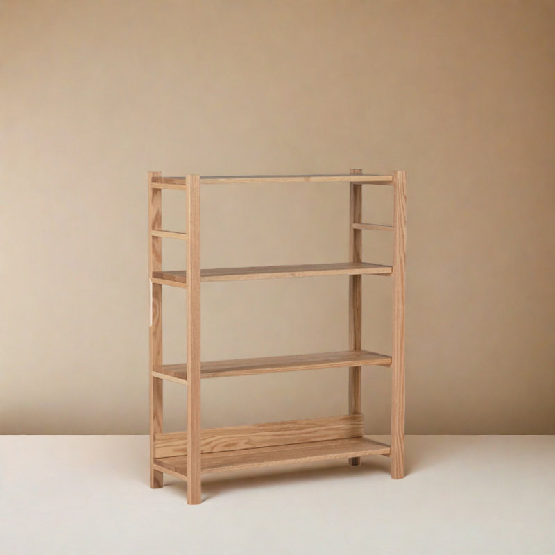 Bibliothèque rétro et simple, (3 tablettes) H 50,7 po x l 39,3 po x P 14,5 po