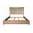 Upholstered and Strap Panel Bed-1266931811