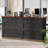 4 Drawers File Cabinet, 33" Farmhouse Filing Cabinets For Home Office-271445844