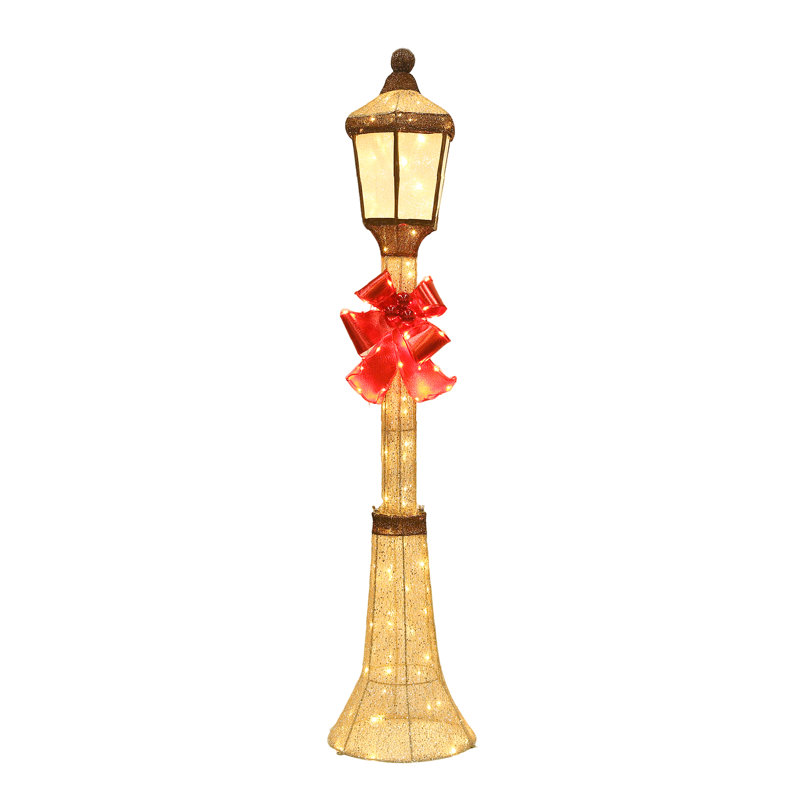  Lampadaire d'extérieur 60 po, Jaune