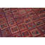 Late 19th Century Antique Red Tribal Geometric Pattern Caucasian Kilim Verneh Flat-Weave Carpet