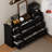 Dorset 57" Adjustable 9 drawer black dresser-105550486