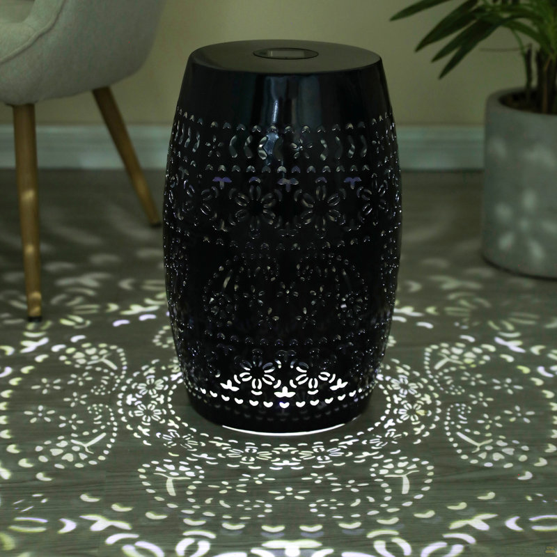 Table d'appoint Solar, Noir