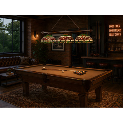 Corson 3 - Light Pool Table Linear Pendant